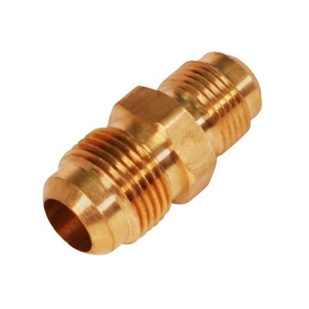 EVERFLOW 5/8" x 1/2" Flare Reducing Union Pipe Fitting; Brass F42R-585812